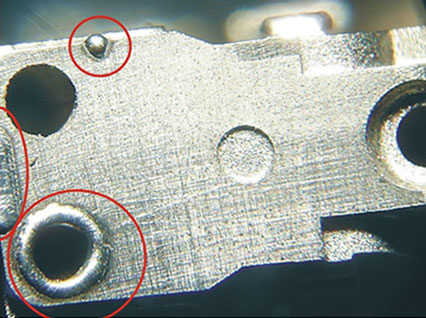 <a href='http://m.goshang.cn/product/3.htm' class='text_a'>模具激光焊機(jī)</a>修復(fù)模具效果